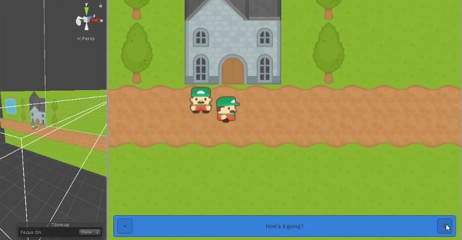 2D RPG made with Unity