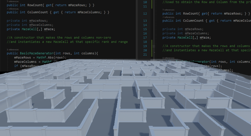 Procedural Maze Creation in C# and Unity - Part 1