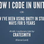 how to code in unity